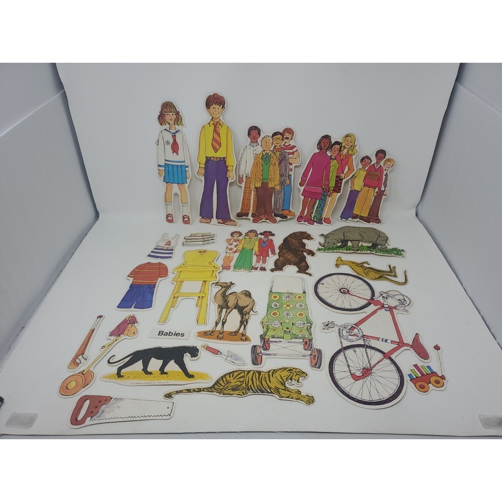 Instructo Products flannel Back Storytelling People & Animals Phila PA 31 90